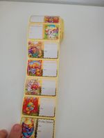 60 Aufkleber in Box: Frohe Ostern, Osternsticker