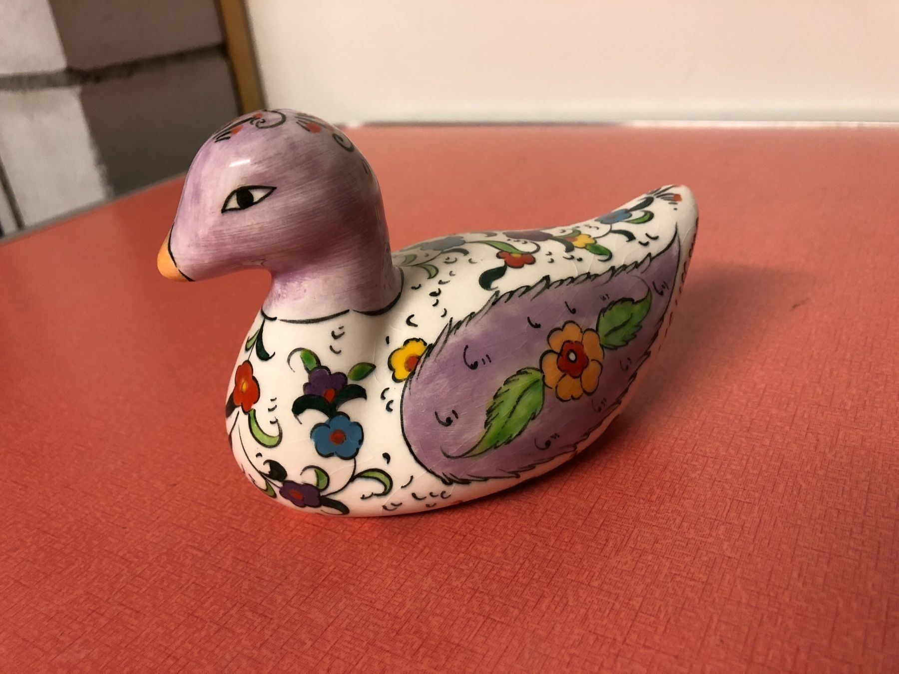 Statuette: Schöne Dekorative Keramik Ente. – Usato da Lanzenhäusern venduto da vic63 2