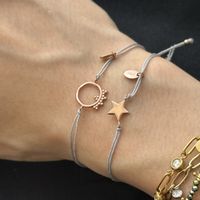 Silber 925 Rosa vergoldet Armketten 