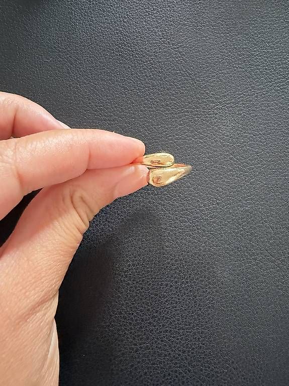 Ringe: 18K vergoldeter Ring – Gebraucht aus Wittenbach von Lenitalasirena