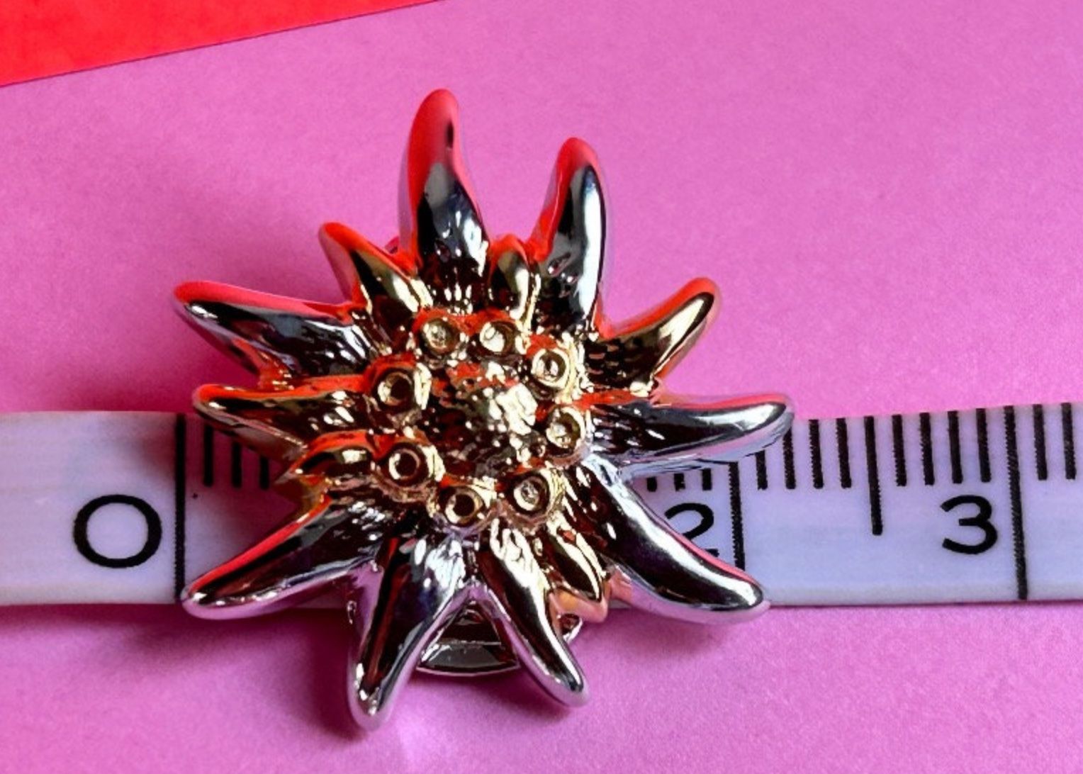 Edelweiss Orecchini pendenti & Orecchini a lobo: Ohrenclipe Edelweiss (Silber) – Usato da Dittingen venduto da Bellevista 4