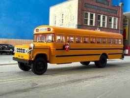 Dodge S600 School Bus Brekina H0 1/87