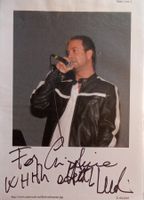 Marco Masini Autogramm signiert Bild 20x30cm