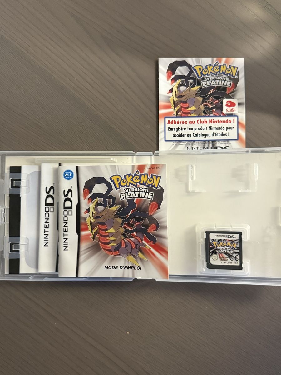 Pokémon Giochi: Pokémon version Platine FR – Usato da Thônex venduto da retrolovech 1