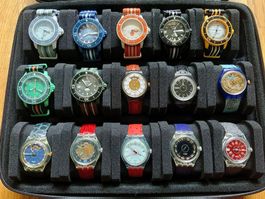 Collection exceptionnelle de montres - 75 SWATCH collector