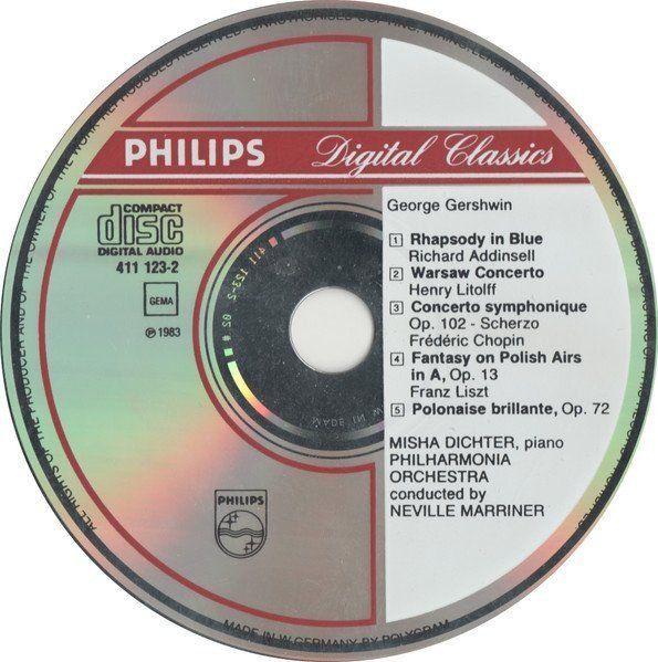 CDs: Neville Marriner - Misha Dichter, Richard Addisnell, Litolff – Gebraucht aus Unterbäch von niquz 2