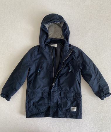 H&M Jungenjacke Dunkelblau Gr. 116 (5–6 Jahre) –Top Zustand