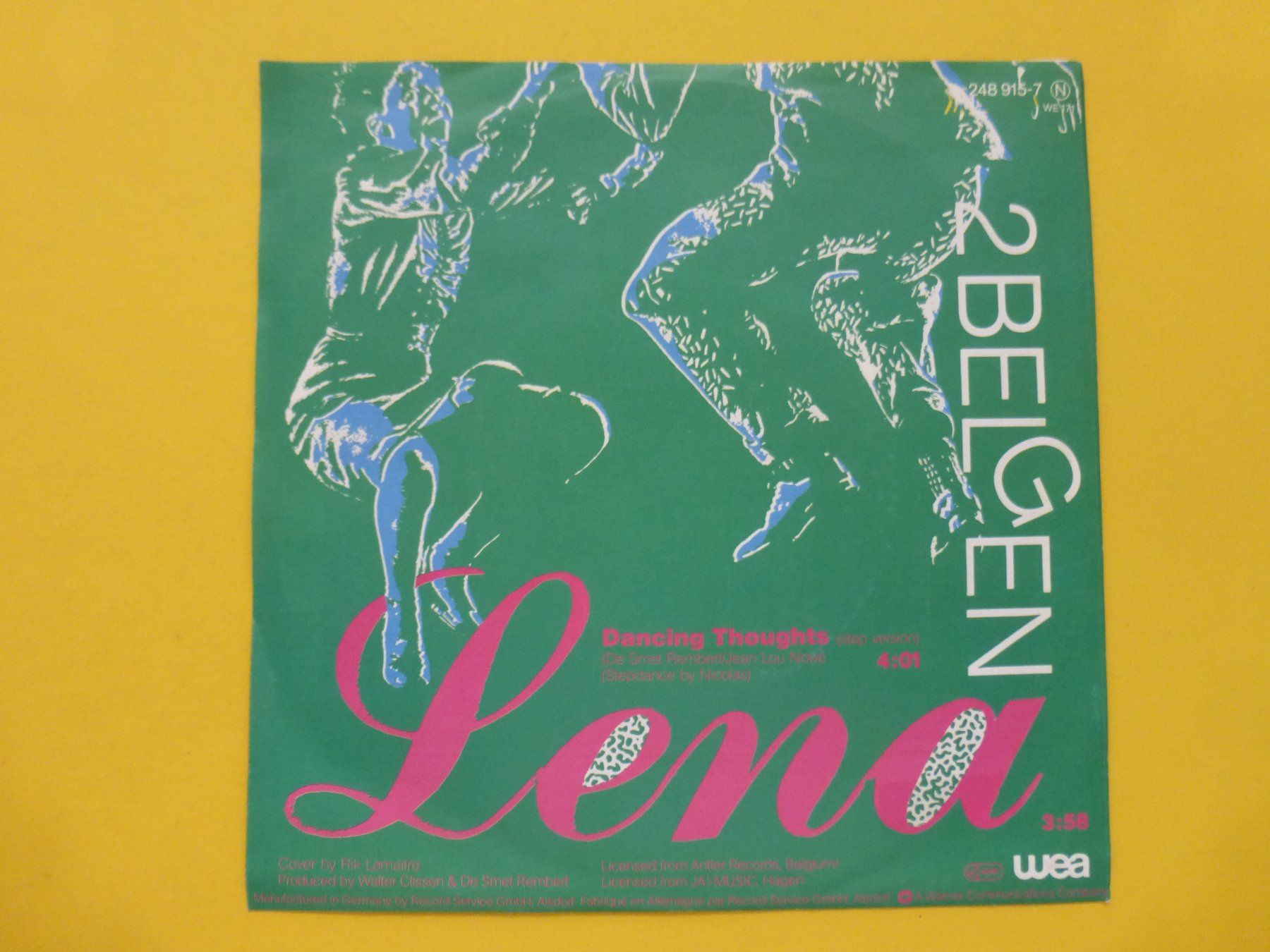 Schallplatten: 2 Belgen – Lena – Gebraucht aus Zürich von Swiss57 1