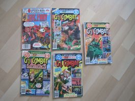 G. I Combat U.S & SGT Rock Comics DC 1979