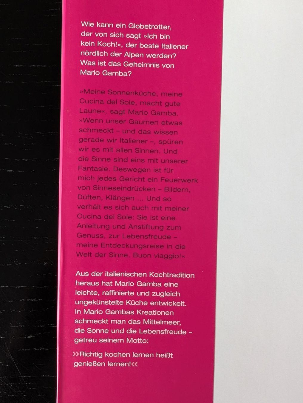 Libri: Cucina del Sole -  Mario Gamba - Kochbuch – Usato da Thalwil venduto da sultan03 7