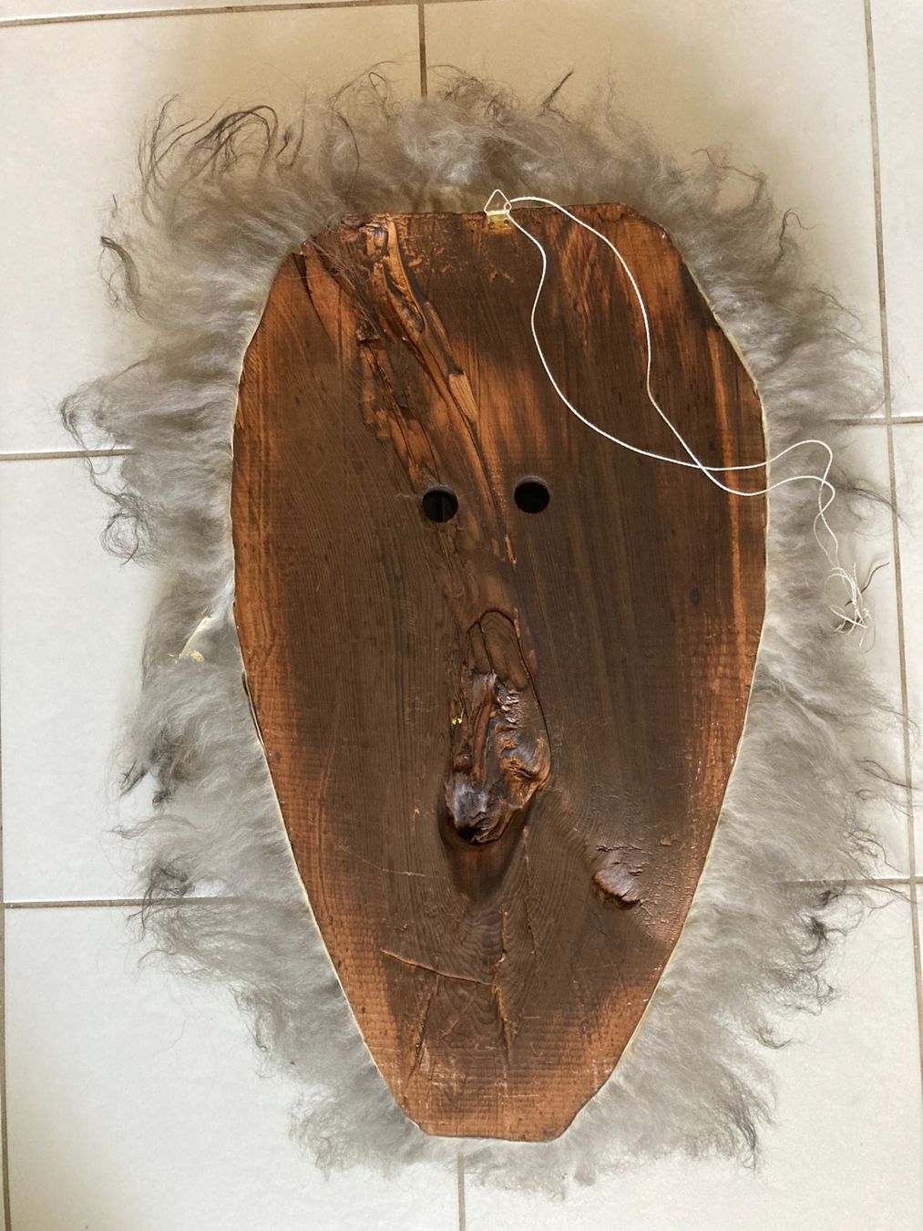 Masken: Grosse   Holzmaske   Tschäggättä    Maske – Gebraucht aus Subingen von ArtBead 3