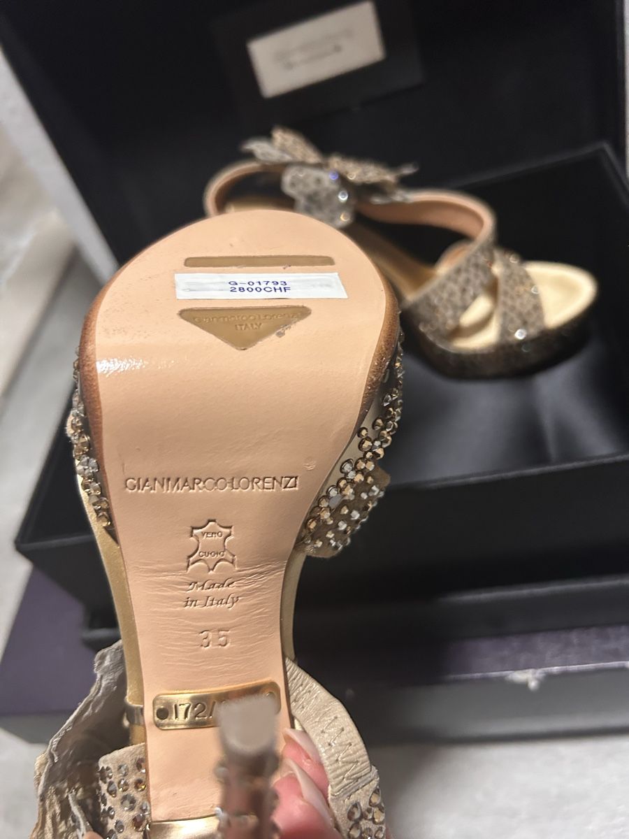 Damenschuhe: limited edition Gianmarco Lorenzi Heels, Size 35 – Neu und originalverpackt aus Veyrier von aliyag 3