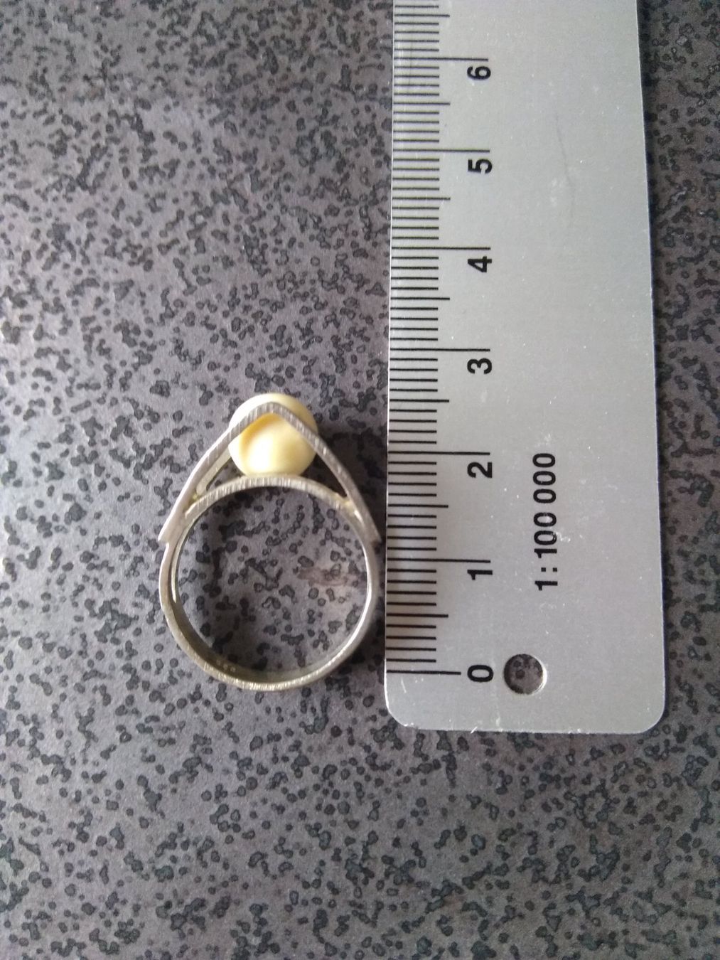 Ringe: Besonderer Silberring mit Kugel aus Bein Feines Design! – Gebraucht aus Luzern von _gluecksfund_ 4