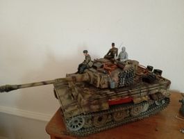 Tiger 1/15 Bandai rc panzer défectueux 