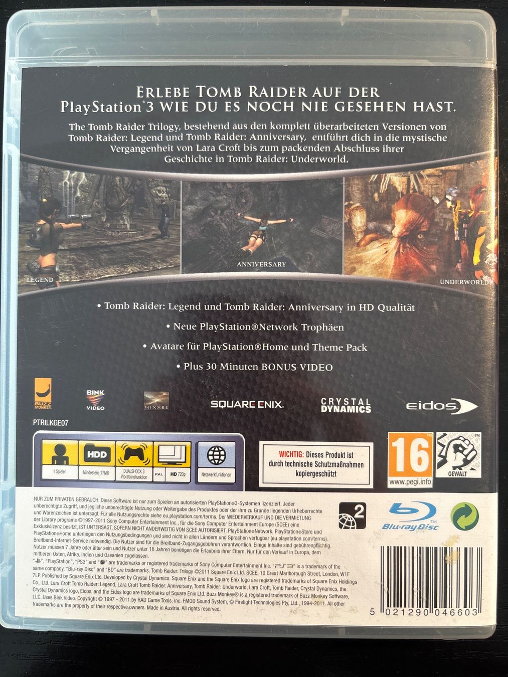 Spiele: Tomb Raider Trilogy - PS3 - Action - Abenteuer - Top! – Gebraucht aus Villaz-St-Pierre von mon_t2fn 2