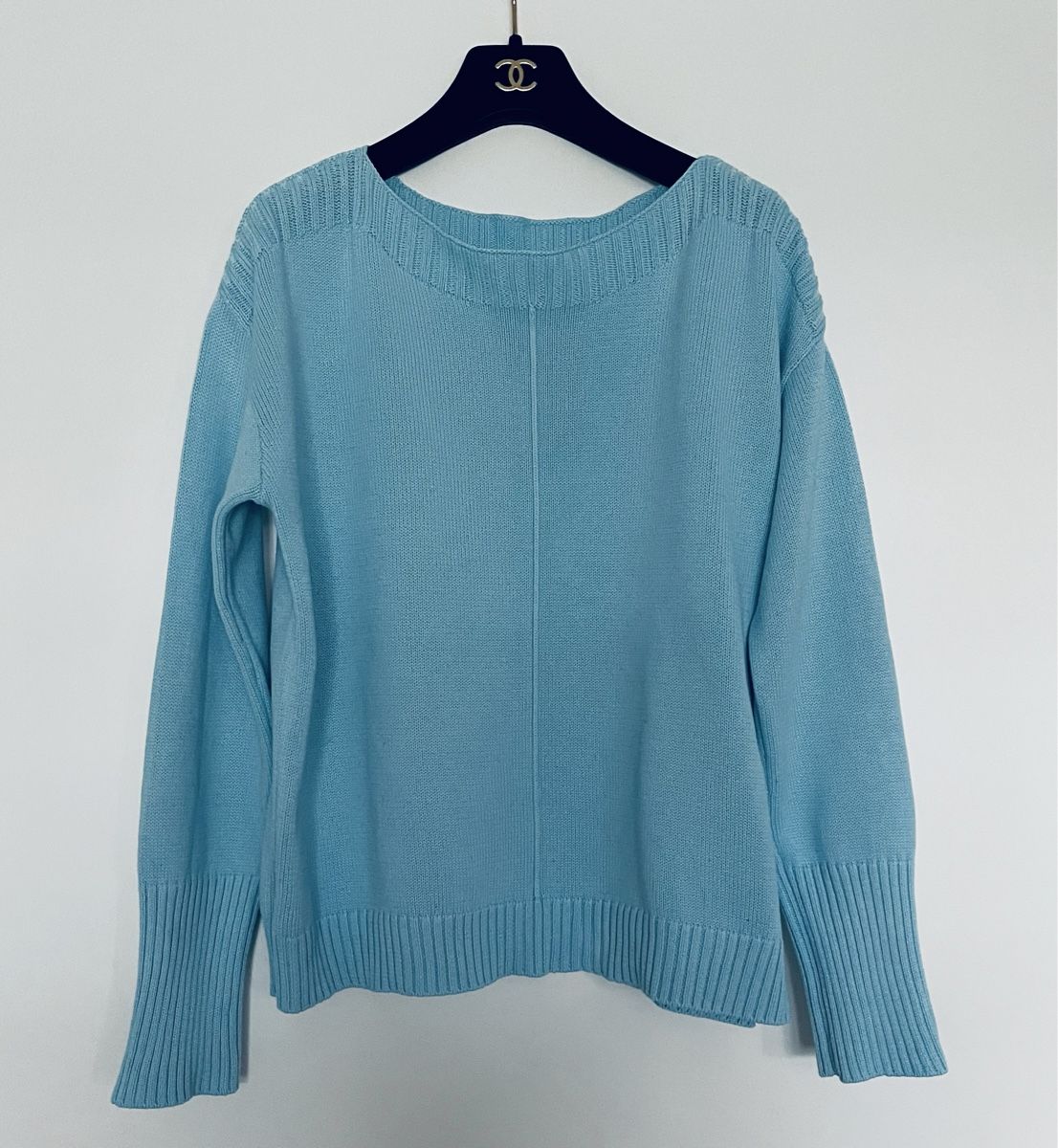 Peter Hahn Pullover & Sweatshirts: Chicer Peter Hahn Pullover in Himmelblau Turquise – Gebraucht aus Winkel von KaschmirArt 7