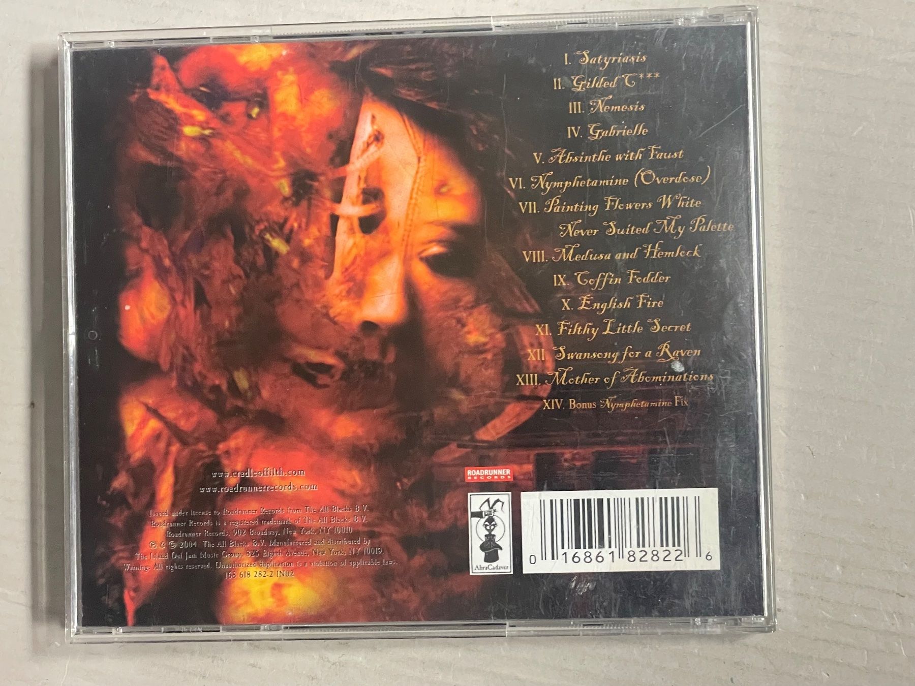 CDs: Cradle Of Filth-Nymphetamine – Gebraucht aus Muri b. Bern von AdidasCollector 1