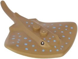 LEGO Stachelrochen Manta Rochen Ray unbespielt
