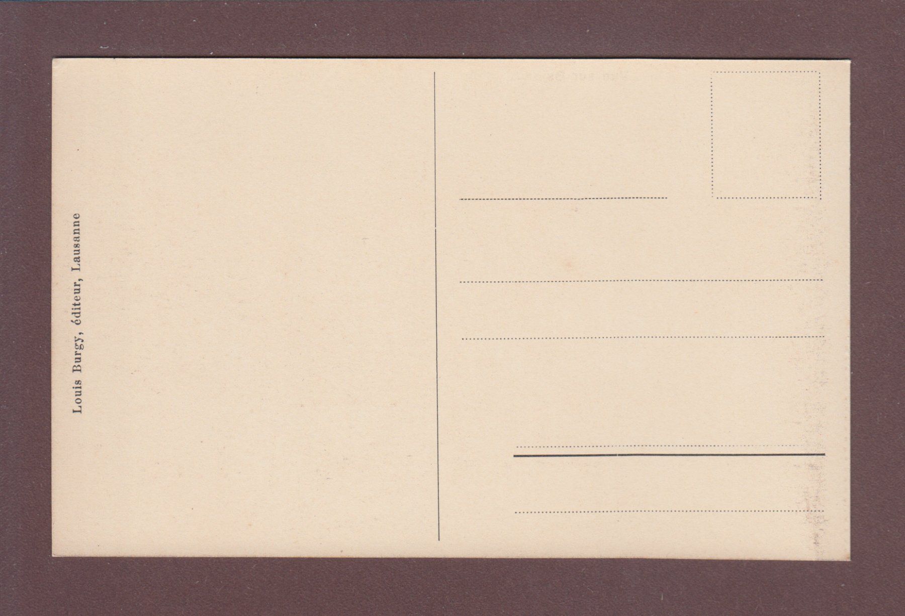 Cartoline postali: DENT DE JAMAN – Usato da Pully venduto da nicecards 1