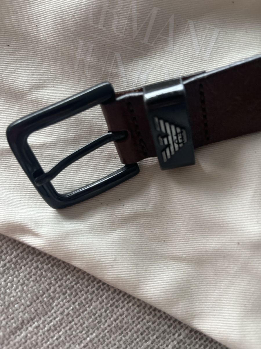 Armani Altro per bambini: Armani junior brown leather  belt  – Usato da Rüschlikon venduto da ant_5v7g 5