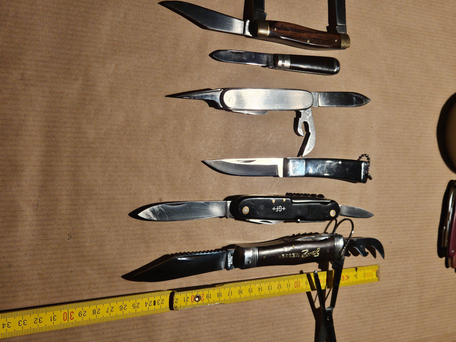 Coltelli tascabile: SAMMLER MESSER SECHS STÜCK – Usato da Maschwanden venduto da OliverM05 3