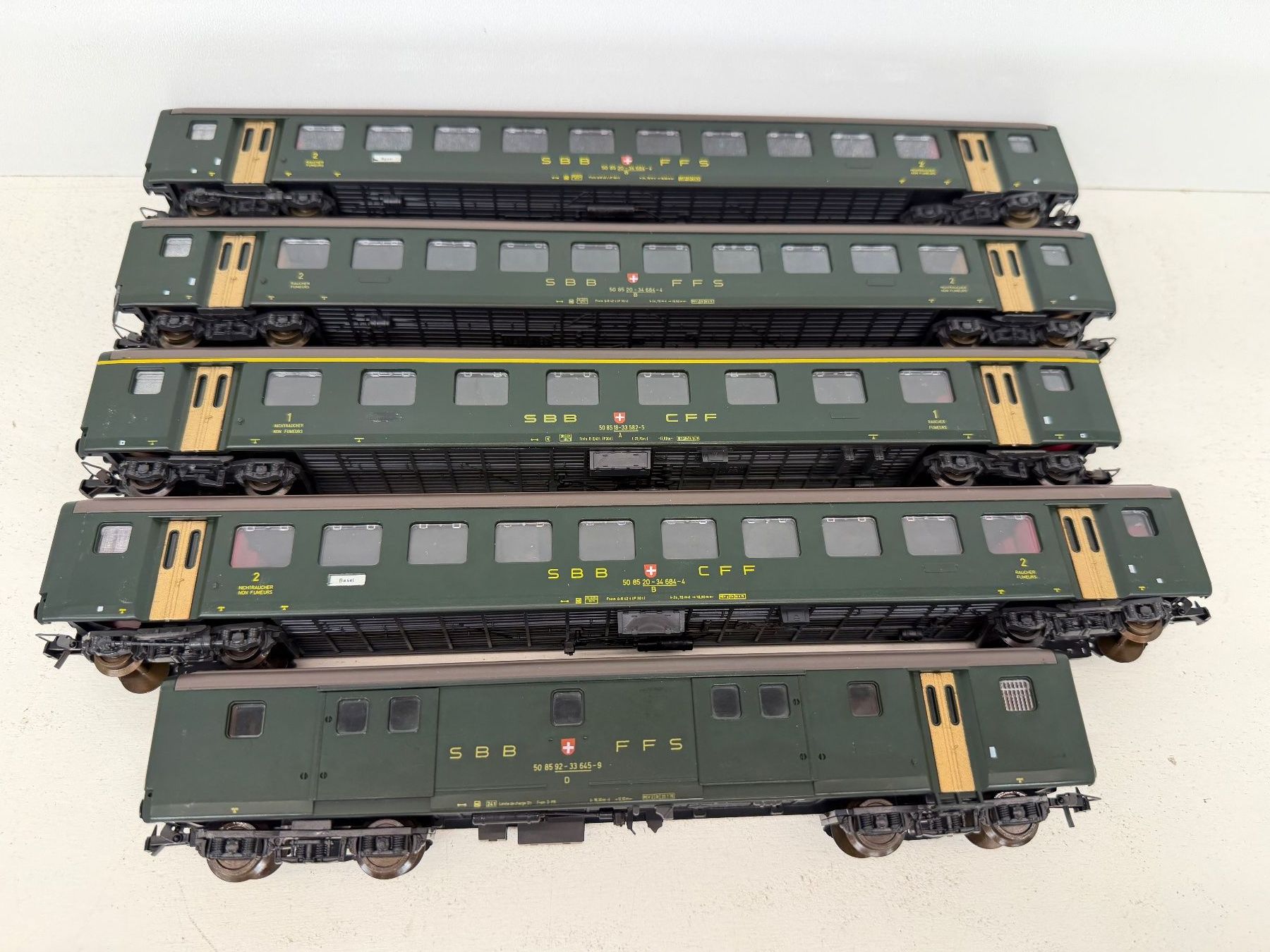 Roco Modelleisenbahnen: SBB EW 2 Personenzug Roco – Gebraucht aus Büsserach von ModellbahnDepot 1