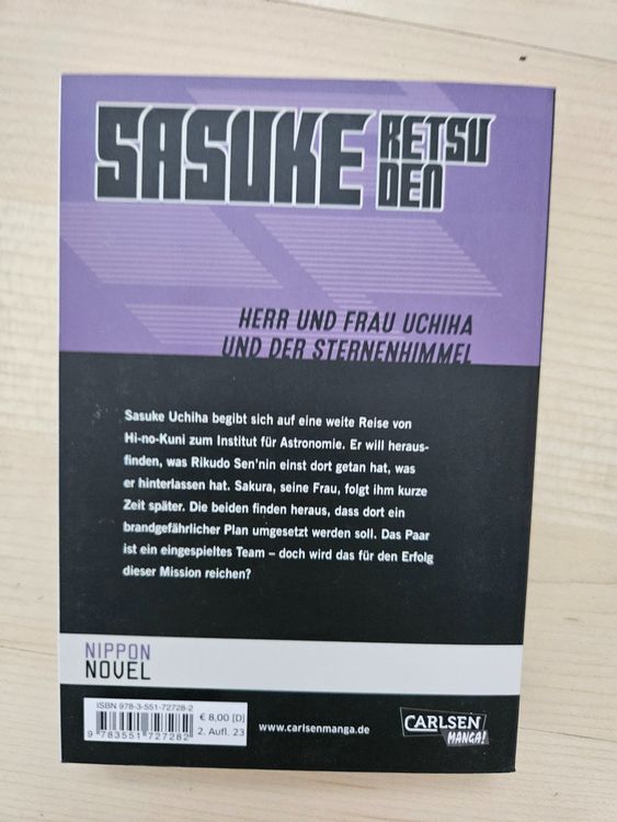 Fumetti: Naruto - Sasuke Retsuden – Nuovo (secondo la descrizione) da Wittenbach venduto da Lightning1478 1