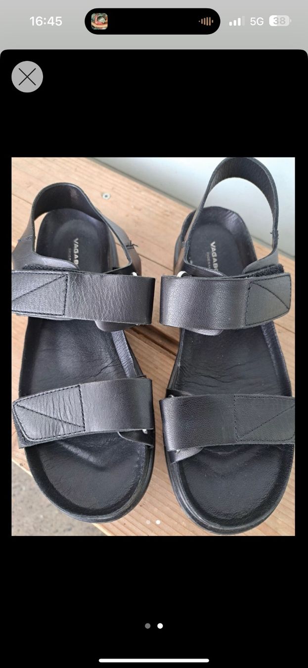 Vagabond Scarpe da donna: Vagabond Ledersandale Gr. 38 – Usato da Zürich venduto da rz9 2