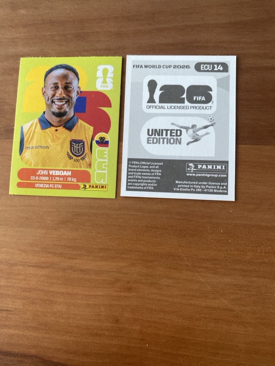 Panini Carte collezionabili: Panini ECU 14 – Nuovo e nell'imballaggio originale da Gränichen venduto da lia_1997_