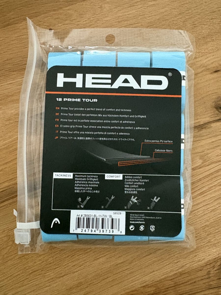 Head Racchette: Overgrip Head blau – Nuovo e nell'imballaggio originale da Anglikon venduto da krodri 1