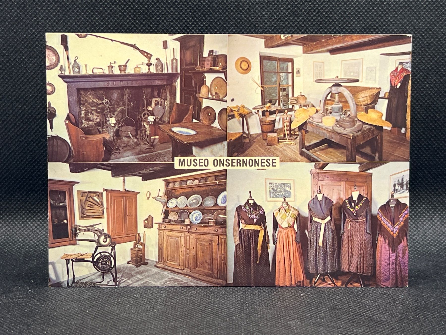 Cartoline postali: Valle Onsernone - Museo Onsernonese – Usato da Widnau venduto da Brusi9