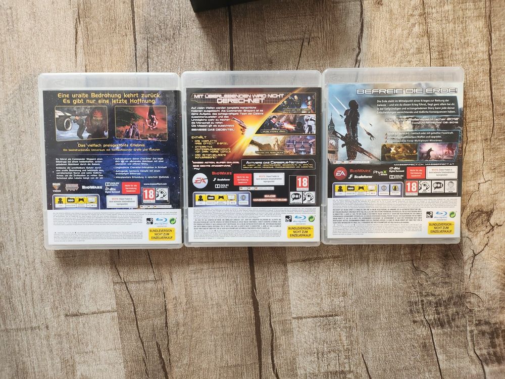 Sony Jeux: Mass Effect Trilogy Für Sony Playstation  3 PS3 – D'occasion à Tuggen par Zweitechanceboutique 3