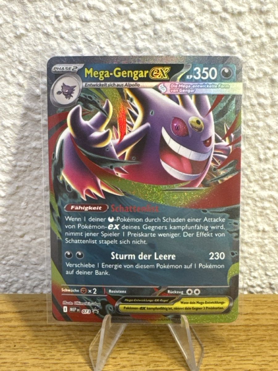 Pokémon Carte collezionabili: Pokemon Mega Gengar ex Promo – Nuovo (secondo la descrizione) da Volketswil venduto da kev_8cfn