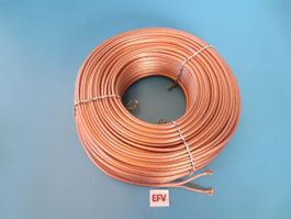 Lautsprecherkabel 2x2,5mm2 Reinkupfer OFC Hochflexibel