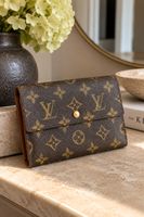 Original LOUIS VUITTON Wallet Monogramm guter Zustand