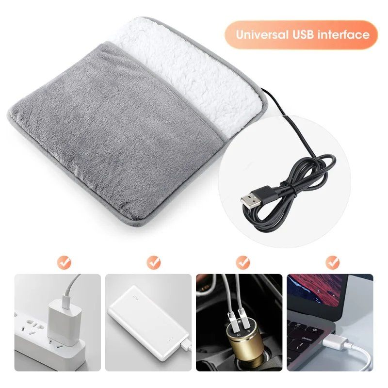 Cuscini: Coussin chauffant USB, doux et chaud hiver – Nuovo e nell'imballaggio originale da Delémont venduto da abonprix 3