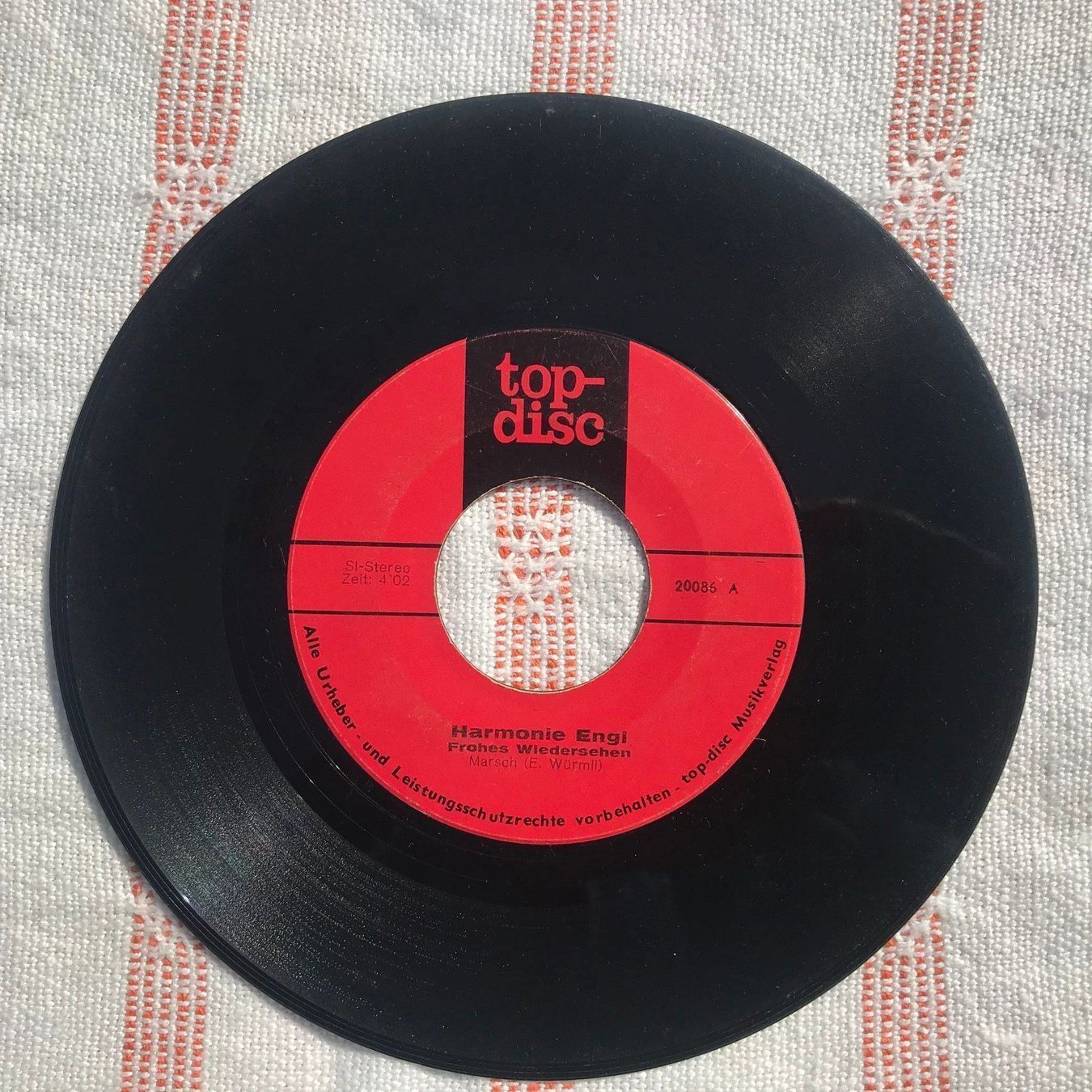 Dischi in vinile: Harmonie Engi, Topdisc Single – Usato da Zollikerberg venduto da Dogon