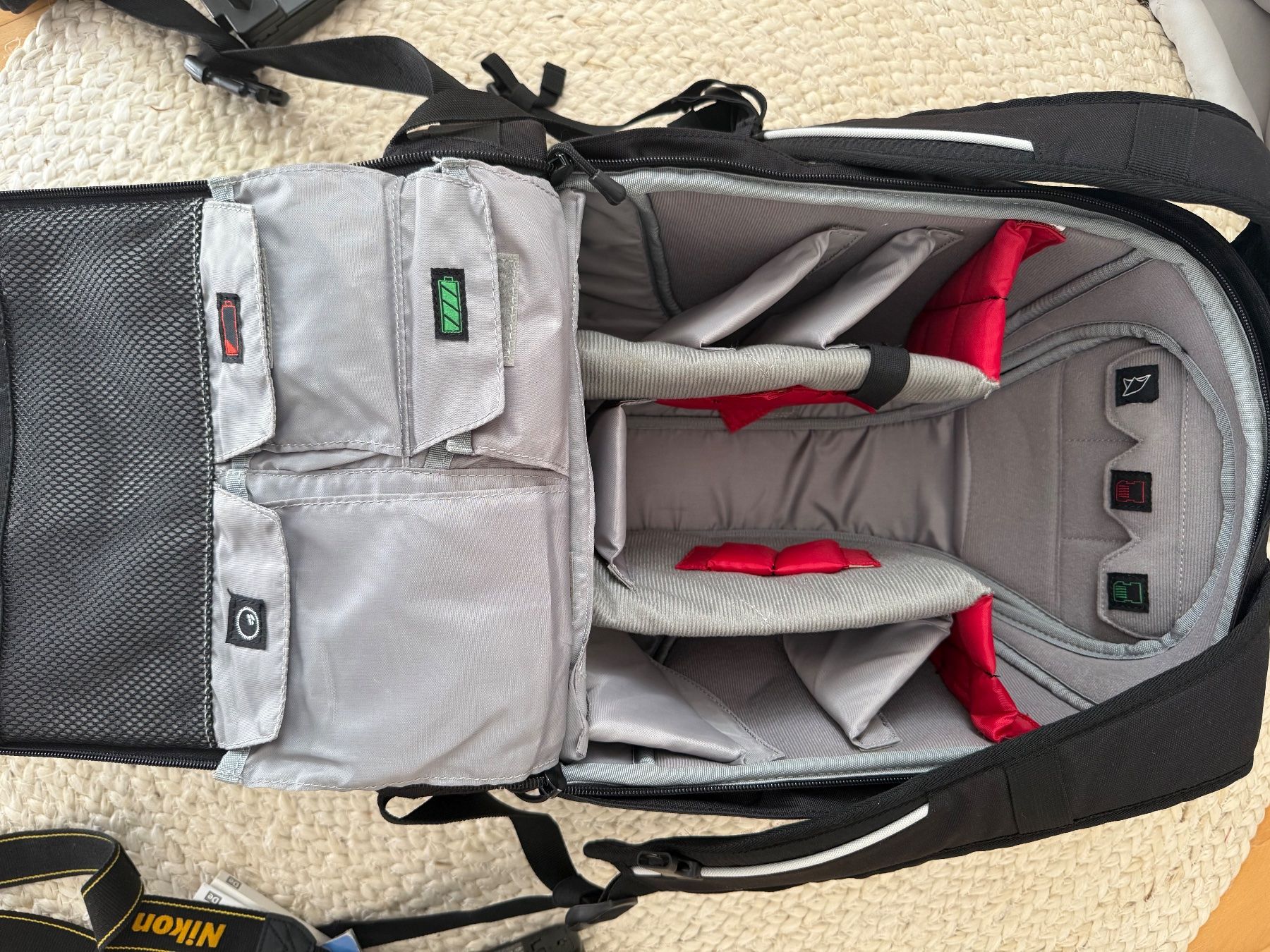 Nikon Fotocamera: Nikon D3100 Digitalkam. mit Kamerarucksack&Objektiv – Usato da Zürich venduto da crosstrainer02 6