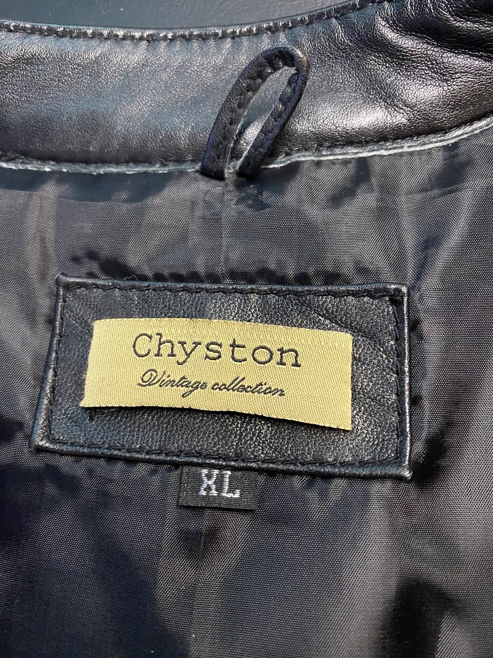 Giacche: Chyston Lederjacke Herren schwarz XL – Usato da Russikon venduto da Honolulu-2019 4