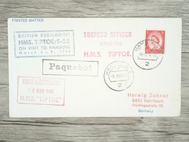 TR77 Enveloppe + Timbre England 1966