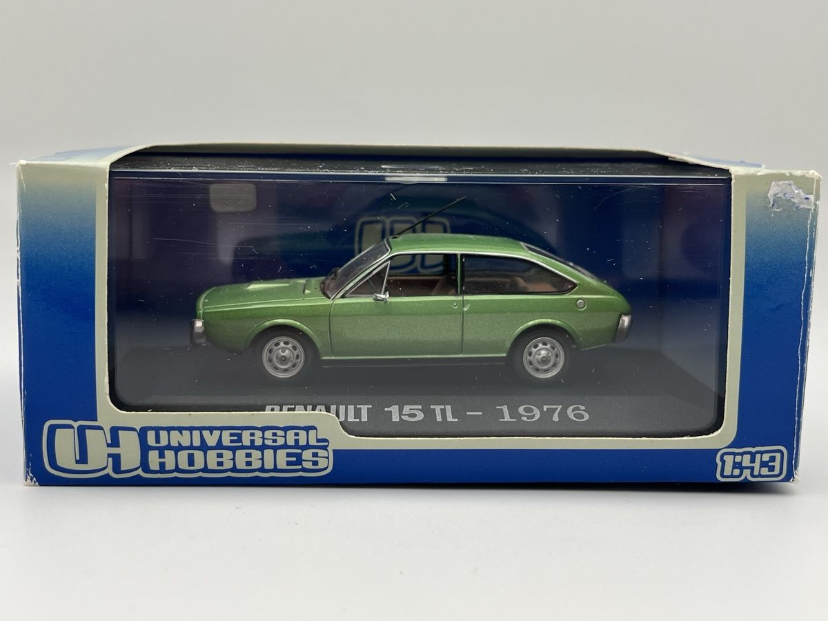 Renault Modellautos: Renault 15 TL 1976, 1:43 Universal Hobbies – Gebraucht aus Broc von  3