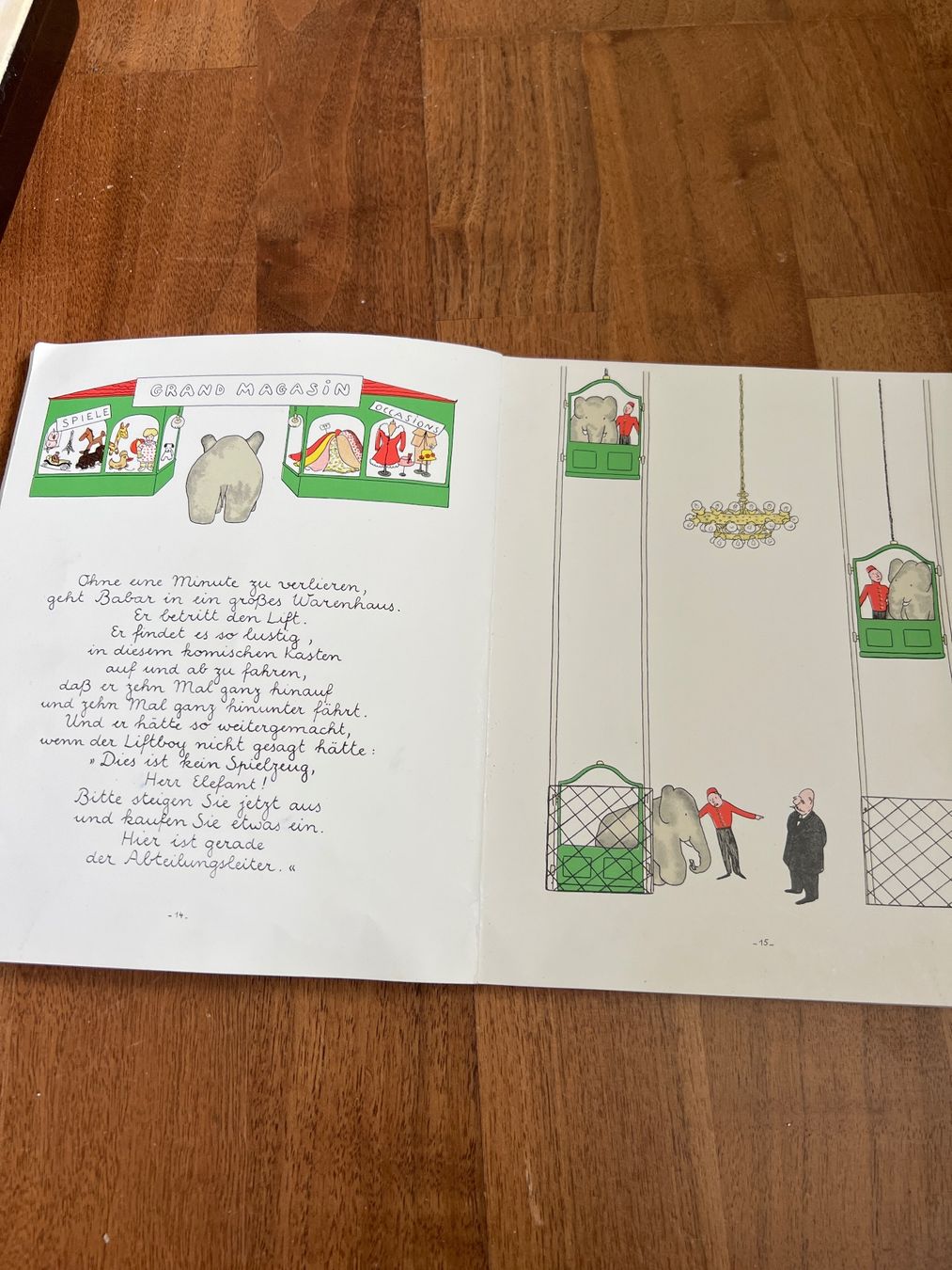 Bücher: Babar - Die Geschichte vom kleinen Elefanten – Gebraucht aus Jona von Sariksa 4