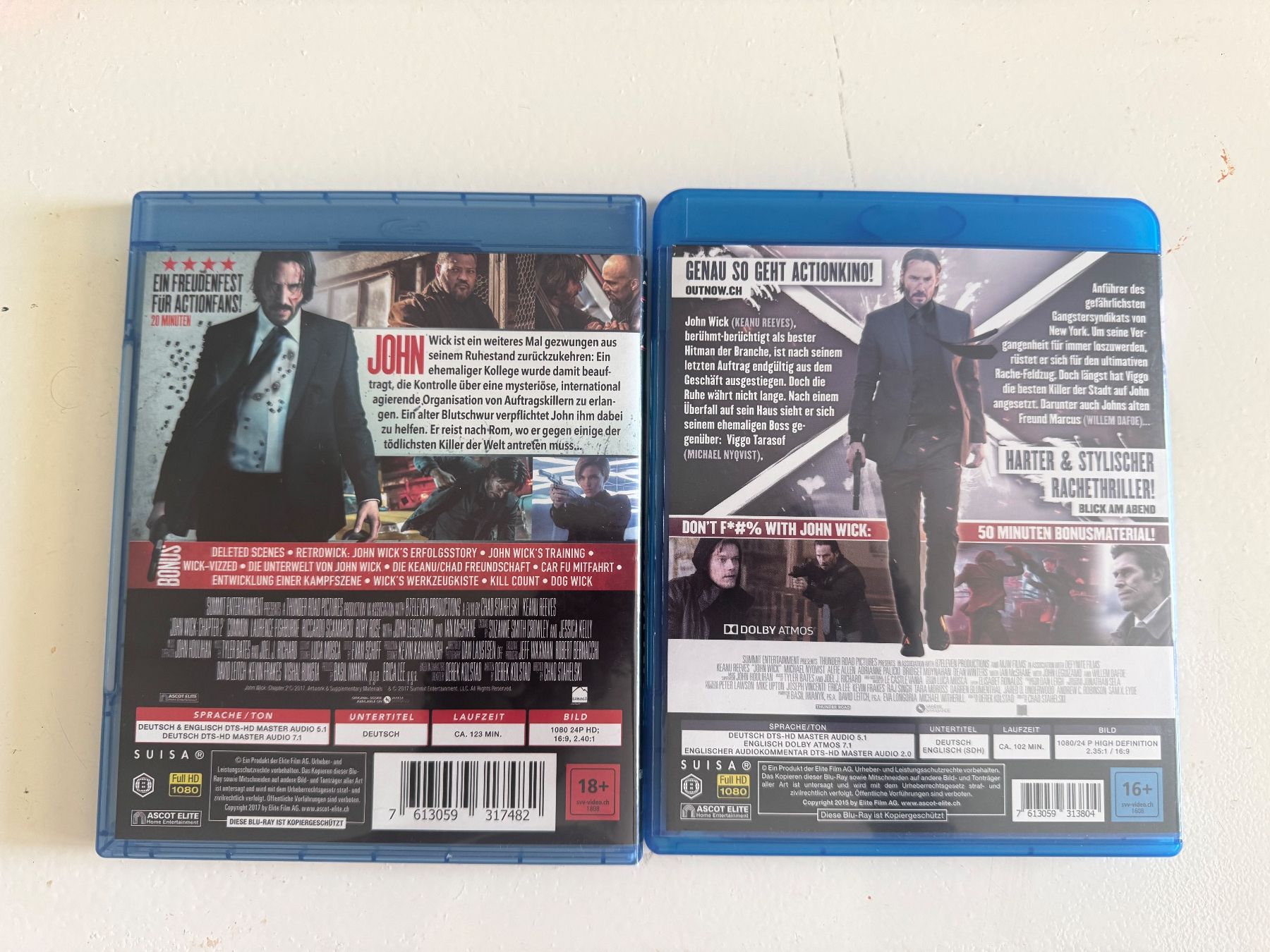 Tous les DVDs: JOHN WICK PACK. (BLU-RAY) 1/2 – D'occasion à Basel par san_2qlq 1