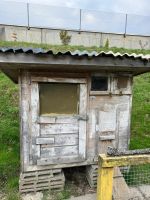 Hühnerstall gebraucht mit Rampe und Fenster