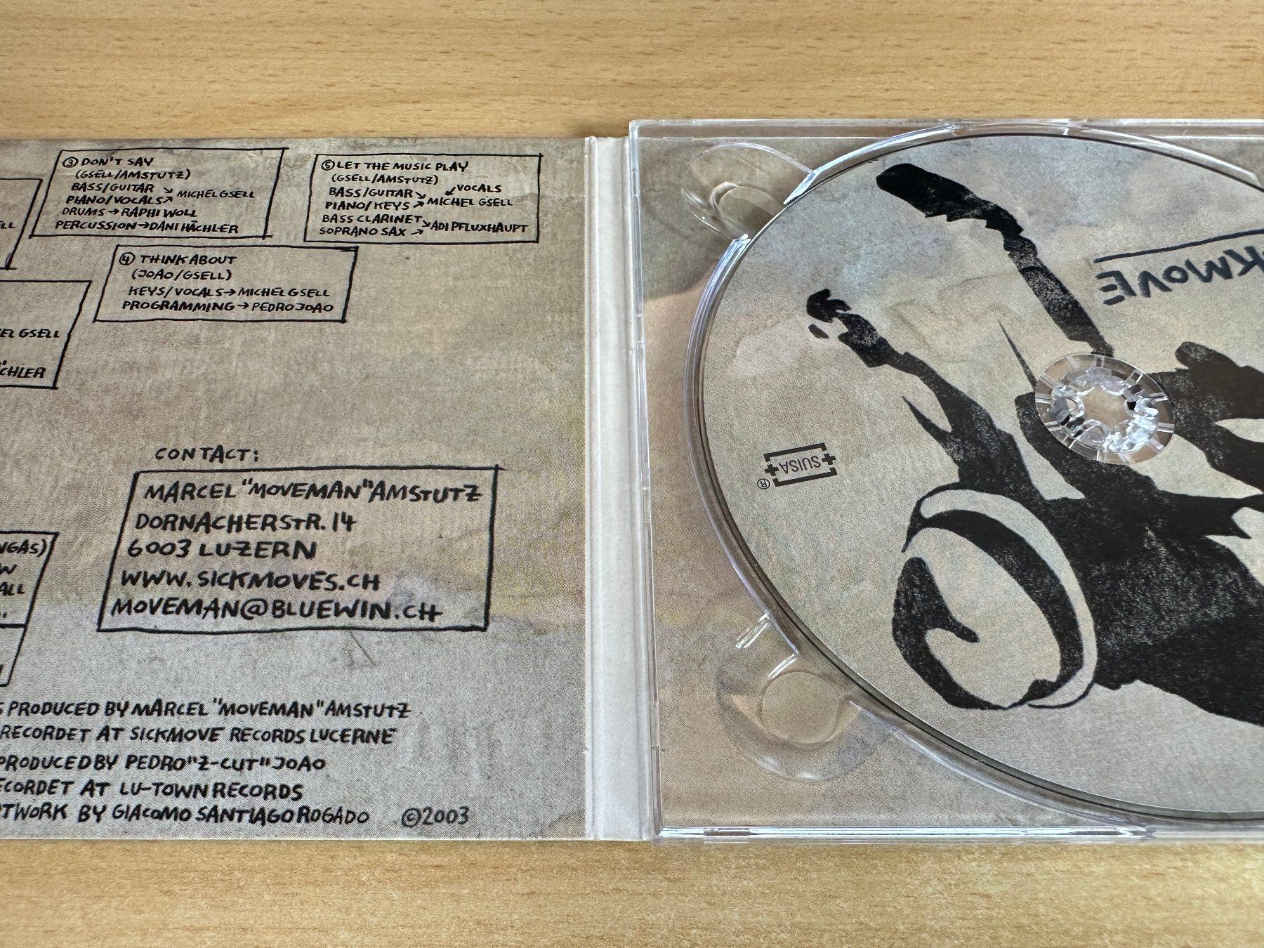 CD: The Sickmove Connection - Sickmove – Usato da Rikon im Tösstal venduto da Alpenmutz 2
