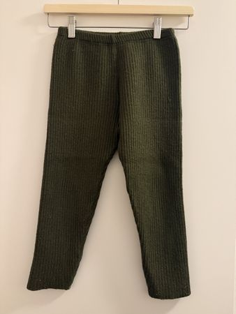 Disana Wollhose grün Grösse 122/128 Schurwolle Top