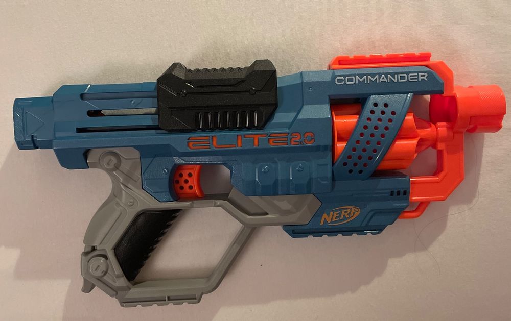 Nerf Elite 2.0 Commander RD-6 Blaster - Top Zustand! (Gebraucht) in ...
