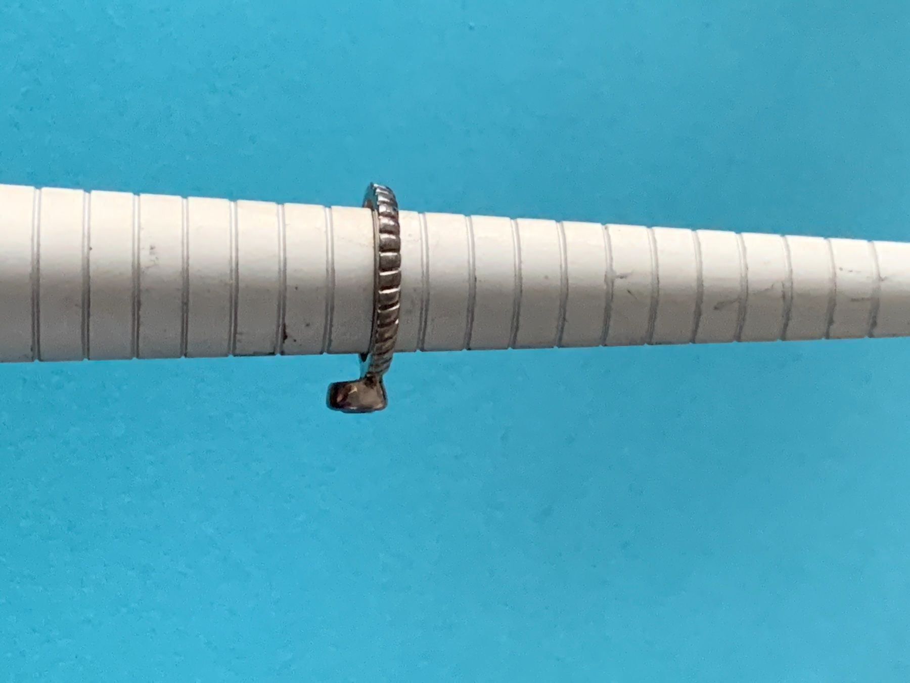 Anelli: Silberring mit grünem stein gr.52 – Usato da Dittingen venduto da Bellevista 6
