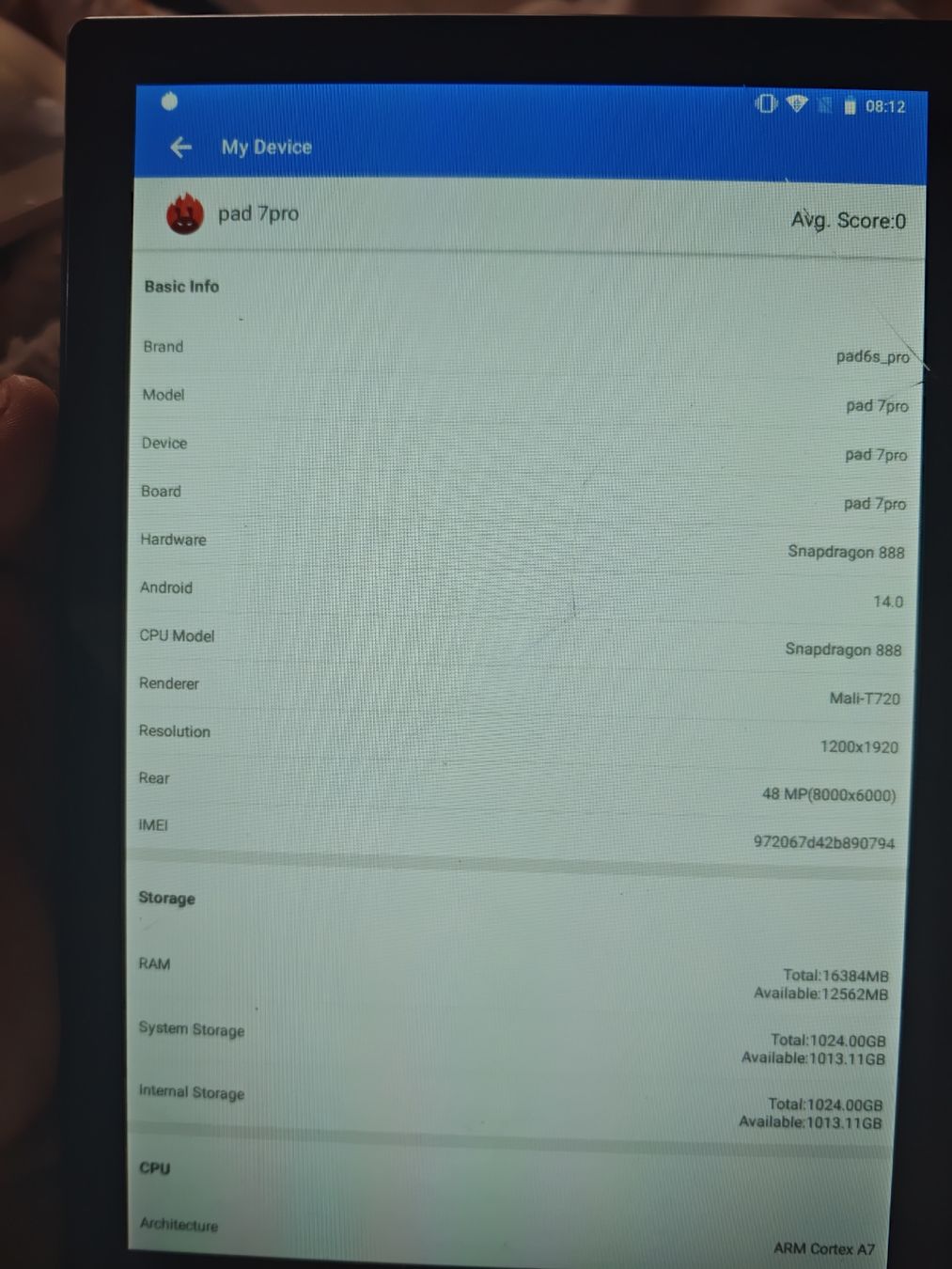 Tablet PC: Pad 7 Pro 2024 1TB – Usato da Sarnen venduto da Laut_musik 5