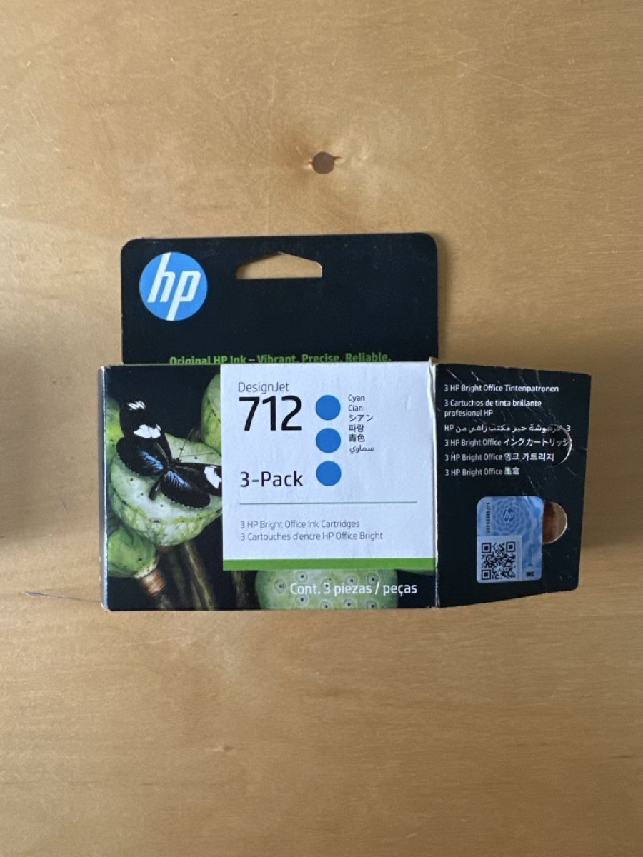 Altro in Scrittura & Disegno: HP DesignJet 712 Ink Cartridges 3-Pack x 3  – Nuovo (secondo la descrizione) da Kriens venduto da SupiDupiDeal 3